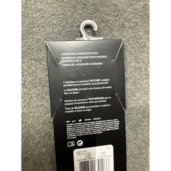 𝅺nike Jacquard Hairbands‎ 6 pack - Picture 7 of 8